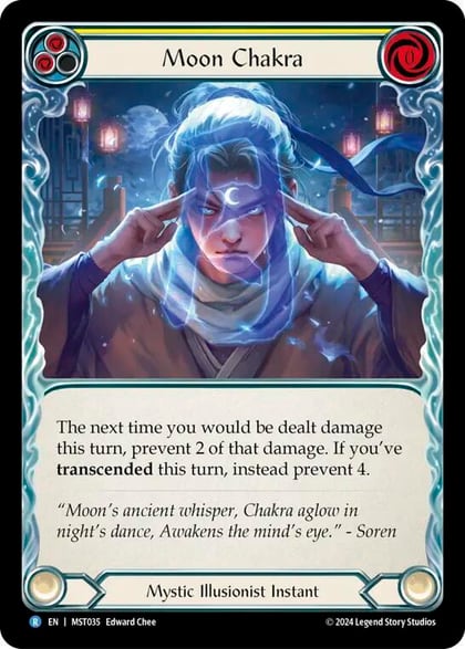 Moon Chakra (Yellow), Part the Mistveil MST035
