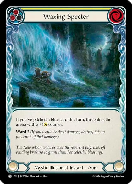 Waxing Specter (Yellow), Part the Mistveil MST044