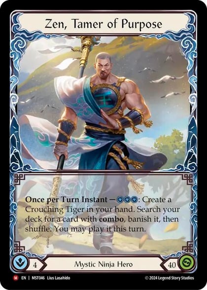 Zen, Tamer of Purpose, Part the Mistveil MST046