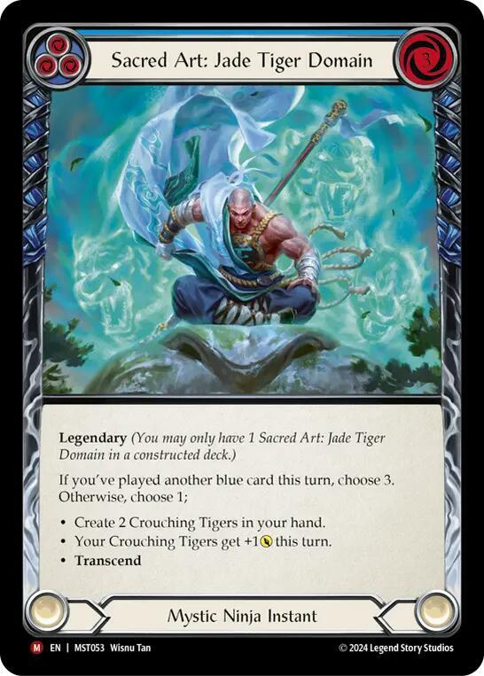 Sacred Art: Jade Tiger Domain // Inner Chi, Part the Mistveil MST053