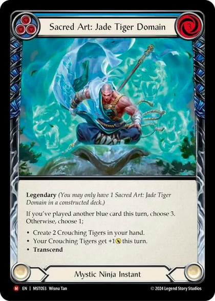 Sacred Art: Jade Tiger Domain // Inner Chi, Part the Mistveil MST053