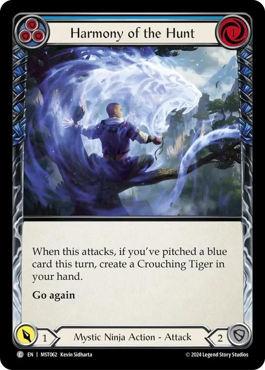 Harmony of the Hunt (Blue), Part the Mistveil MST062