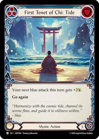 First Tenet of Chi: Tide, Part the Mistveil MST093