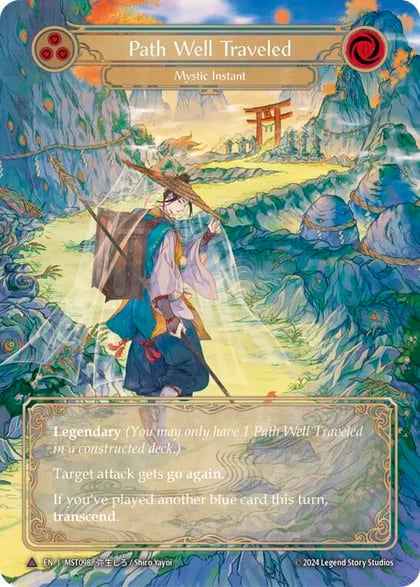 Path Well Traveled // Inner Chi (Marvel), Part the Mistveil MST098
