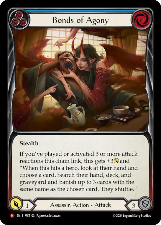 Bonds of Agony, Part the Mistveil MST103