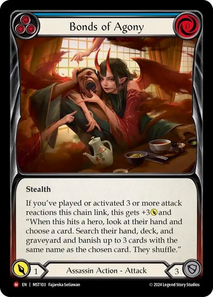 Bonds of Agony, Part the Mistveil MST103