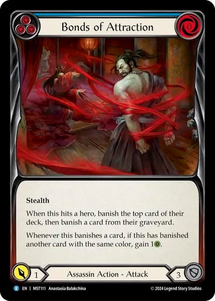 Bonds of Attraction (Blue), Part the Mistveil MST111