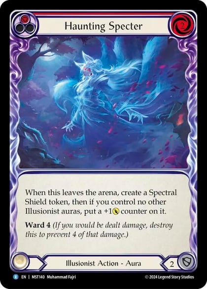 Haunting Specter (Red), Part the Mistveil MST140