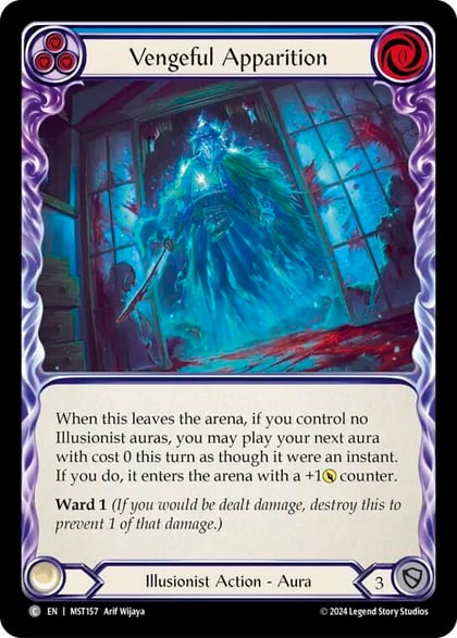 Vengeful Apparition (Blue), Part the Mistveil MST157