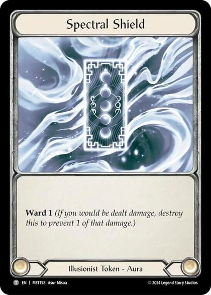 Spectral Shield (158-A), Part the Mistveil MST158-A
