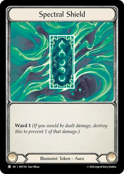 Spectral Shield (158-B), Part the Mistveil MST158-B