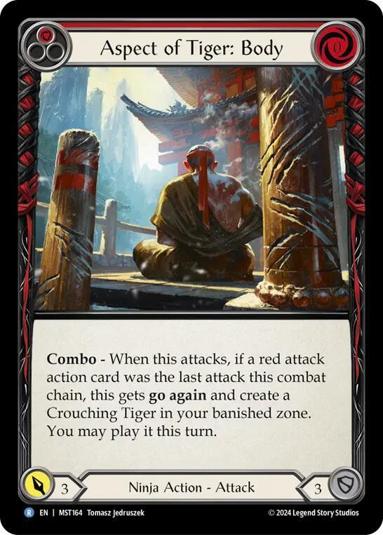 Aspect of Tiger: Body, Part the Mistveil MST164