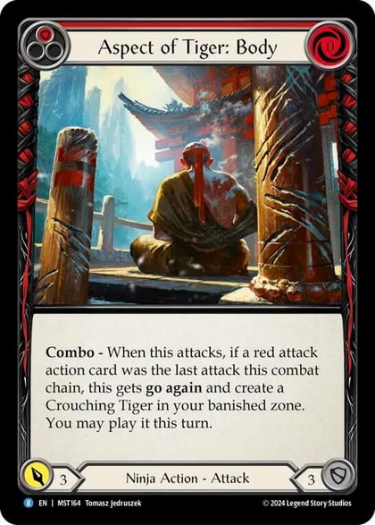Aspect of Tiger: Body, Part the Mistveil MST164