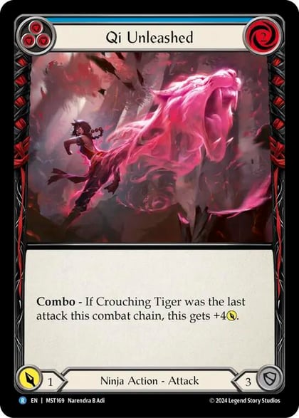 Qi Unleashed (Blue), Part the Mistveil MST169