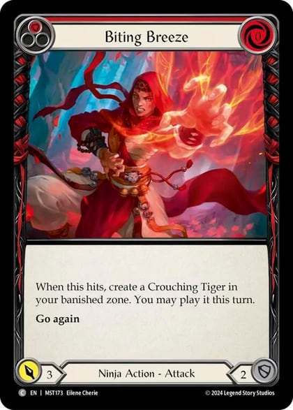 Biting Breeze (Red), Part the Mistveil MST173