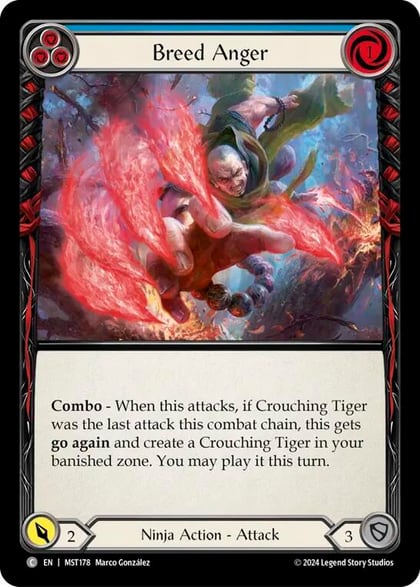 Breed Anger (Blue), Part the Mistveil MST178