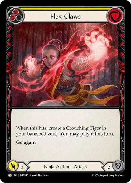 Flex Claws (Yellow), Part the Mistveil MST180