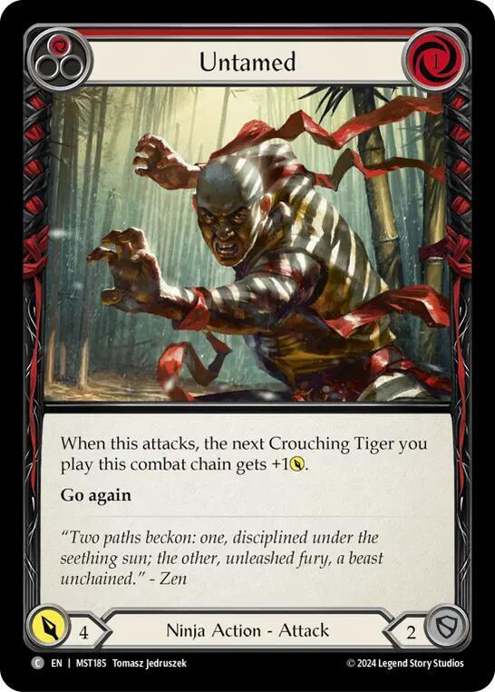 Untamed (Red), Part the Mistveil MST185