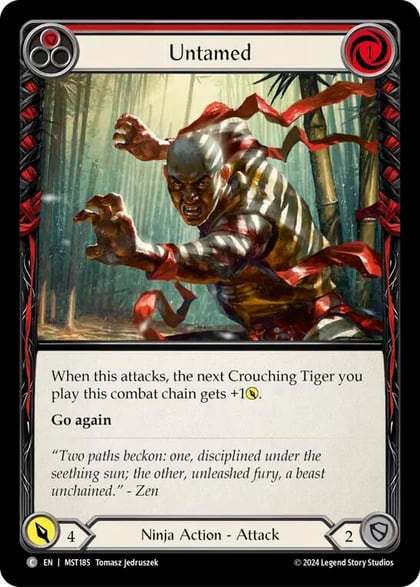 Untamed (Red), Part the Mistveil MST185