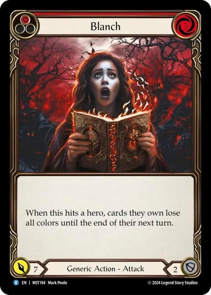 Blanch (Red), Part the Mistveil MST194