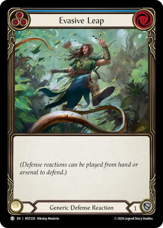 Evasive Leap (Blue), Part the Mistveil MST220