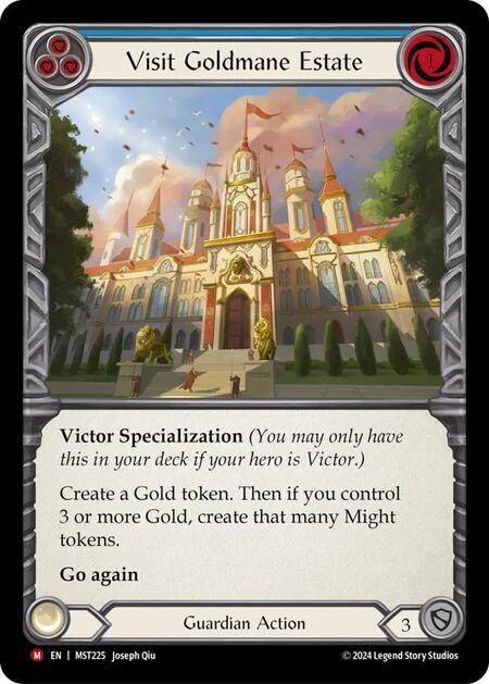 Visit Goldmane Estate, Part the Mistveil MST225