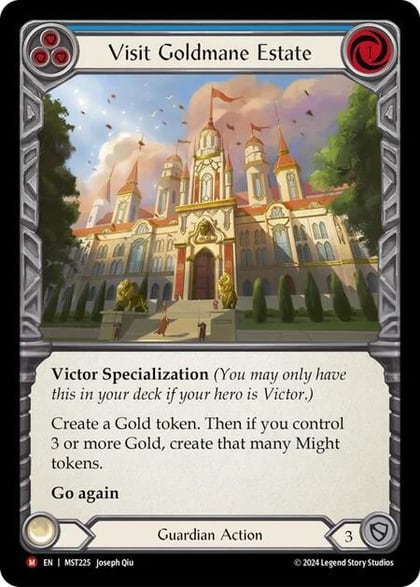 Visit Goldmane Estate, Part the Mistveil MST225