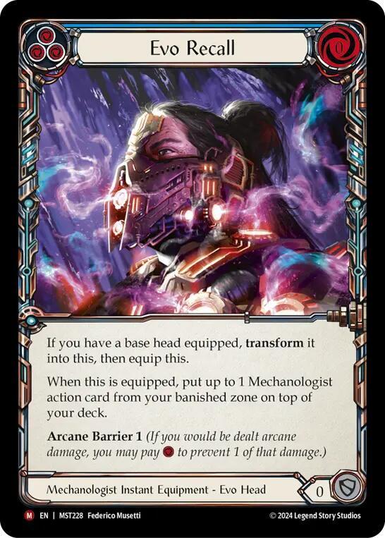 Evo Recall, Part the Mistveil MST228