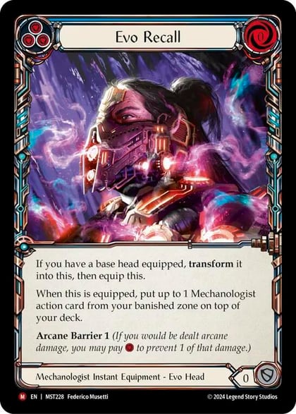 Evo Recall, Part the Mistveil MST228