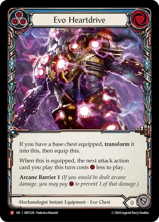 Evo Heartdrive, Part the Mistveil MST229