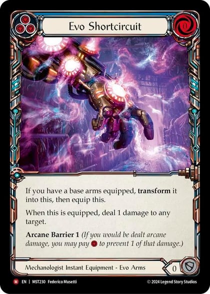 Evo Shortcircuit, Part the Mistveil MST230
