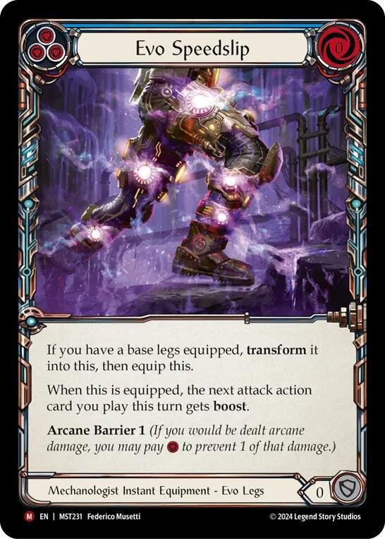 Evo Speedslip, Part the Mistveil MST231