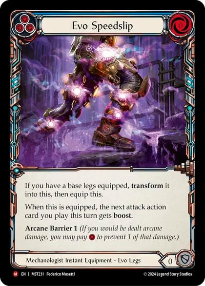 Evo Speedslip, Part the Mistveil MST231