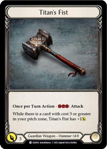 Titan's Fist, Blitz Deck: Tales of Aria - Oldhim OLD002