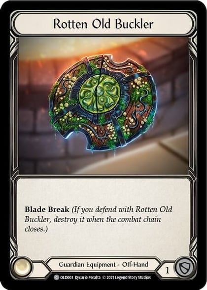 Rotten Old Buckler, Blitz Deck: Tales of Aria - Oldhim OLD003