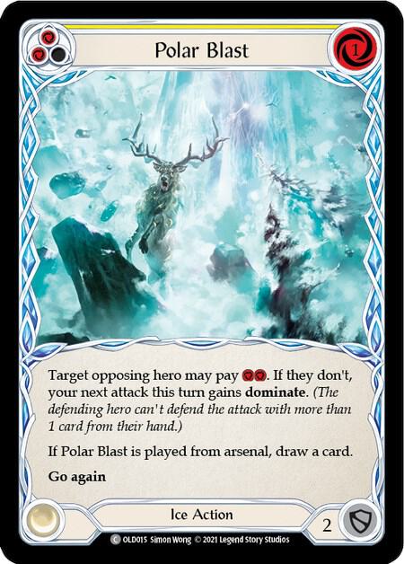 Polar Blast (Yellow), Blitz Deck: Tales of Aria - Oldhim OLD015