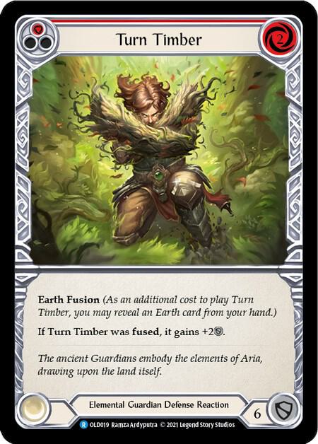Turn Timber (Red), Blitz Deck: Tales of Aria - Oldhim OLD019