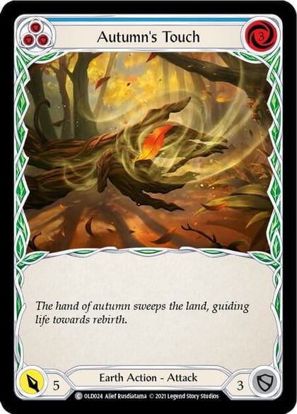 Autumn's Touch (Blue), Blitz Deck: Tales of Aria - Oldhim OLD024