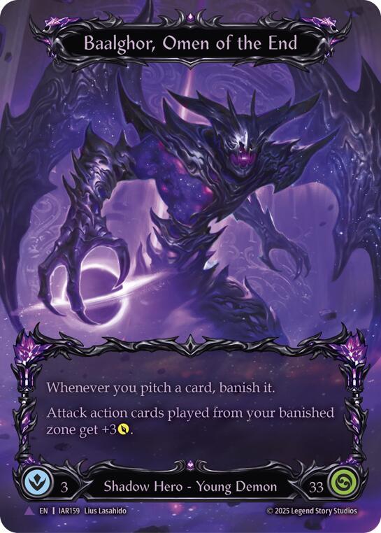 Baalghor, Omen of the End (Marvel), Omens of the Third Age IAR159-MV