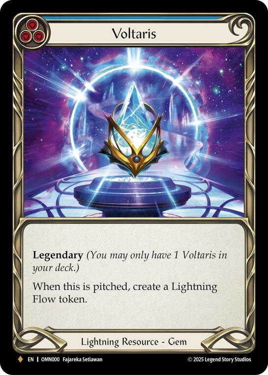 Voltaris (Blue), Omens of the Third Age OMN000