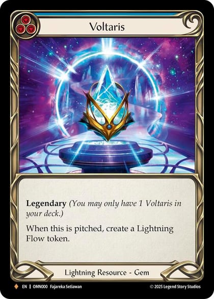 Voltaris (Blue), Omens of the Third Age OMN000