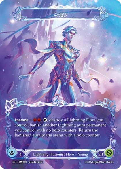 Zyggy (Marvel), Omens of the Third Age OMN002