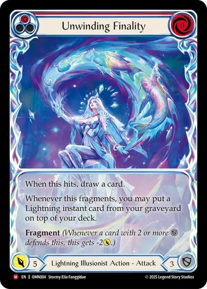 Unwinding Finality (Extended Art), Omens of the Third Age OMN004