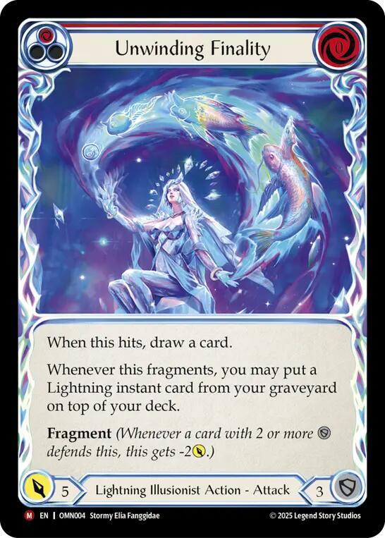 Unwinding Finality, Omens of the Third Age OMN004