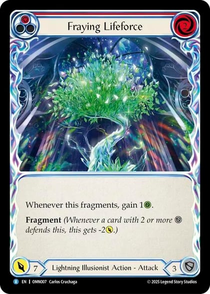 Fraying Lifeforce, Omens of the Third Age OMN007