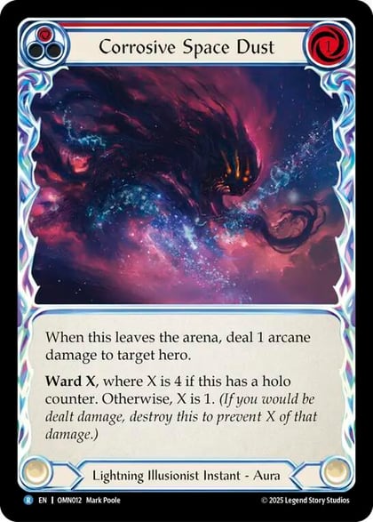 Corrosive Space Dust (Red), Omens of the Third Age OMN012