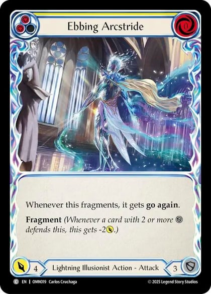 Ebbing Arcstride (Yellow), Omens of the Third Age OMN019