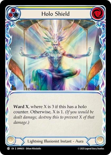 Holo Shield (Yellow), Omens of the Third Age OMN031