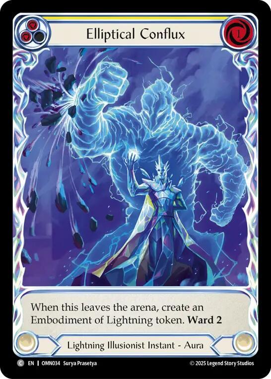 Elliptical Conflux (Extended Art), Omens of the Third Age OMN034