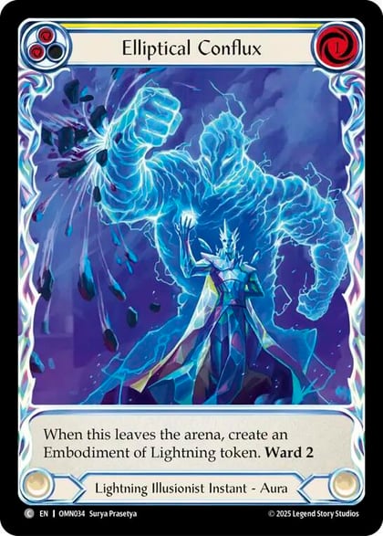 Elliptical Conflux (Extended Art), Omens of the Third Age OMN034